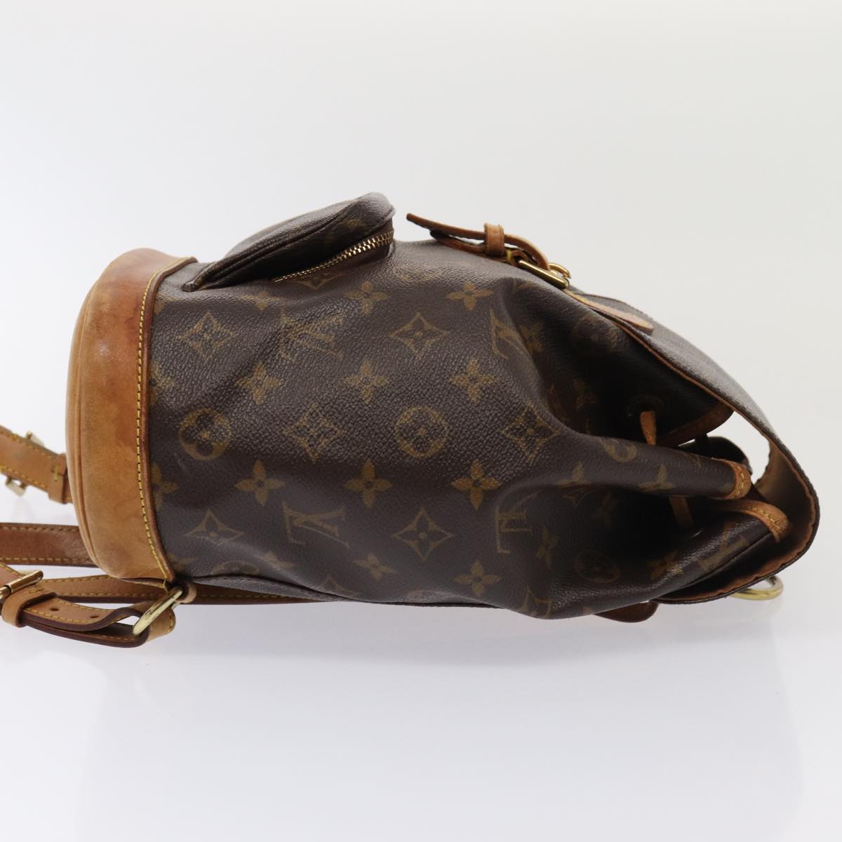 LOUIS VUITTON Monogram Montsouris MM Backpack M51136 LV Auth 79871