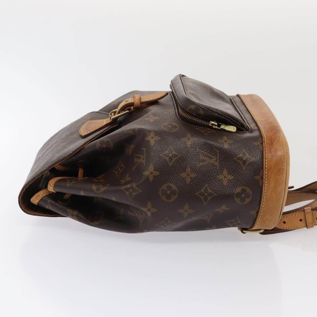 LOUIS VUITTON Monogram Montsouris MM Backpack M51136 LV Auth 79871