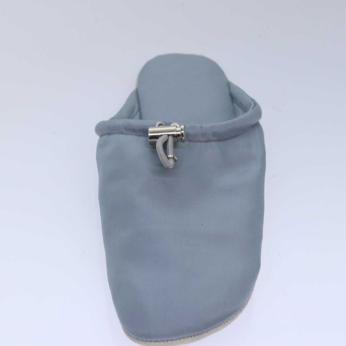 PRADA Room Shoes & Pouch Nylon Light Blue Auth 79894V