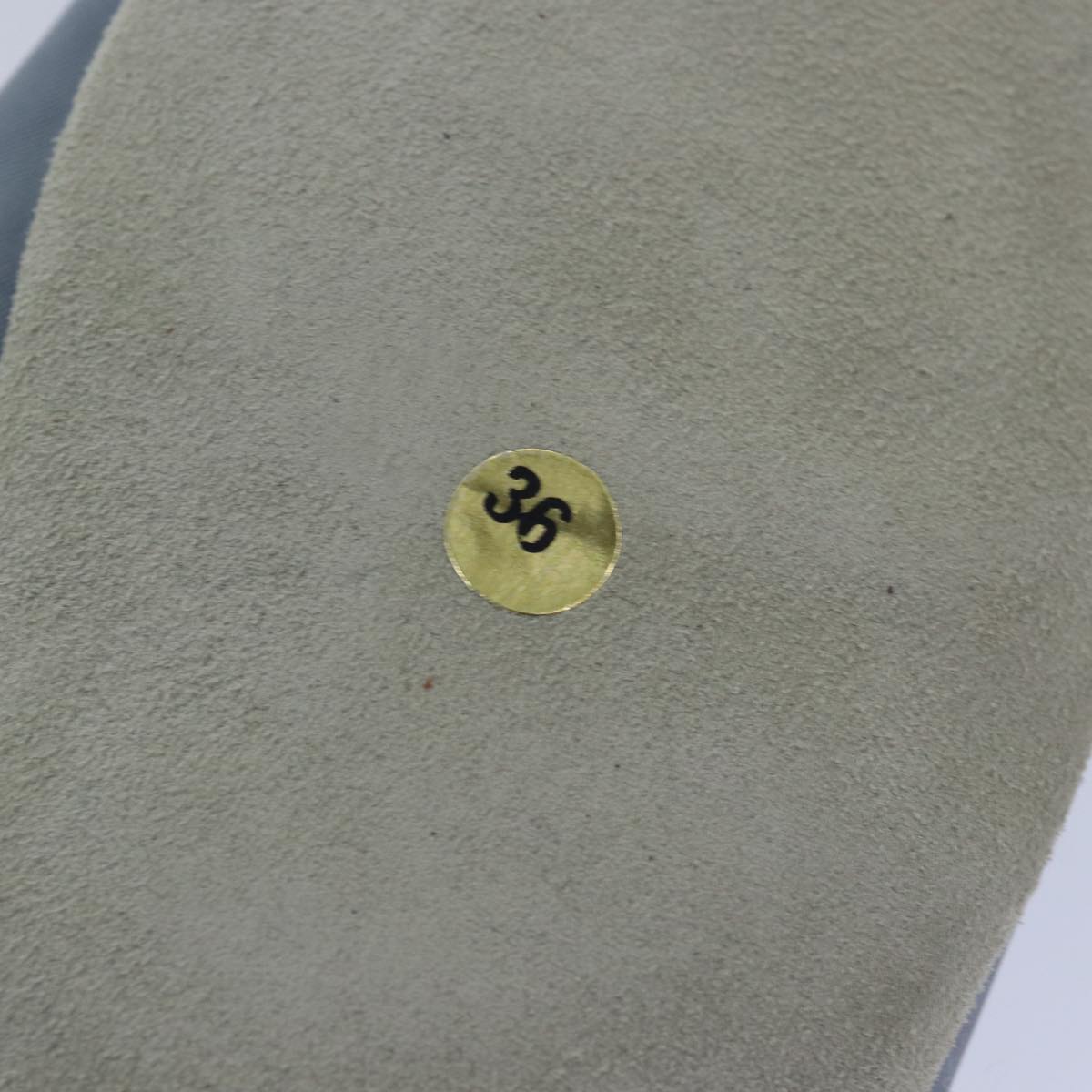 PRADA Room Shoes & Pouch Nylon Light Blue Auth 79894V