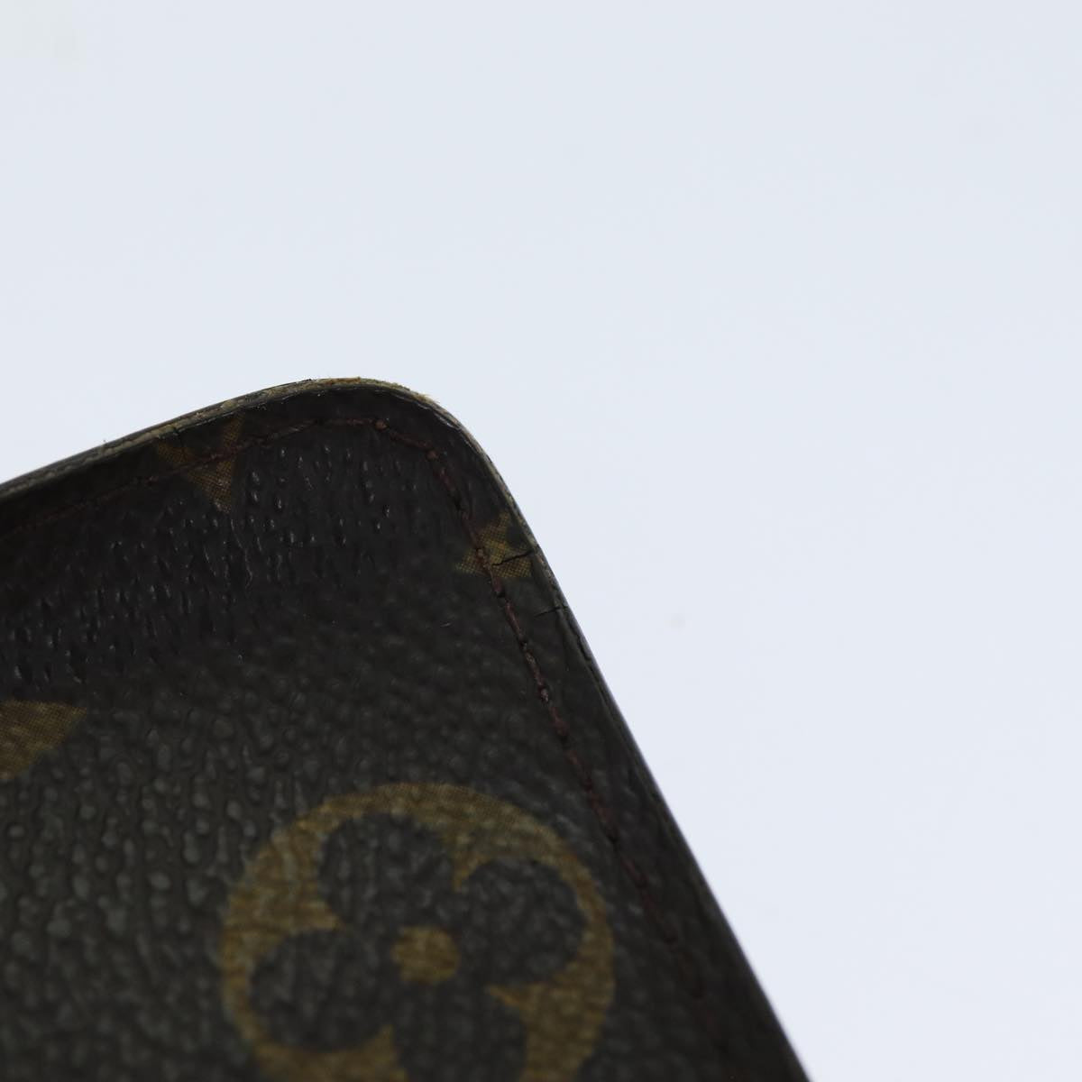 LOUIS VUITTON Monogram Compact Zip Wallet M61667 LV Auth 79897