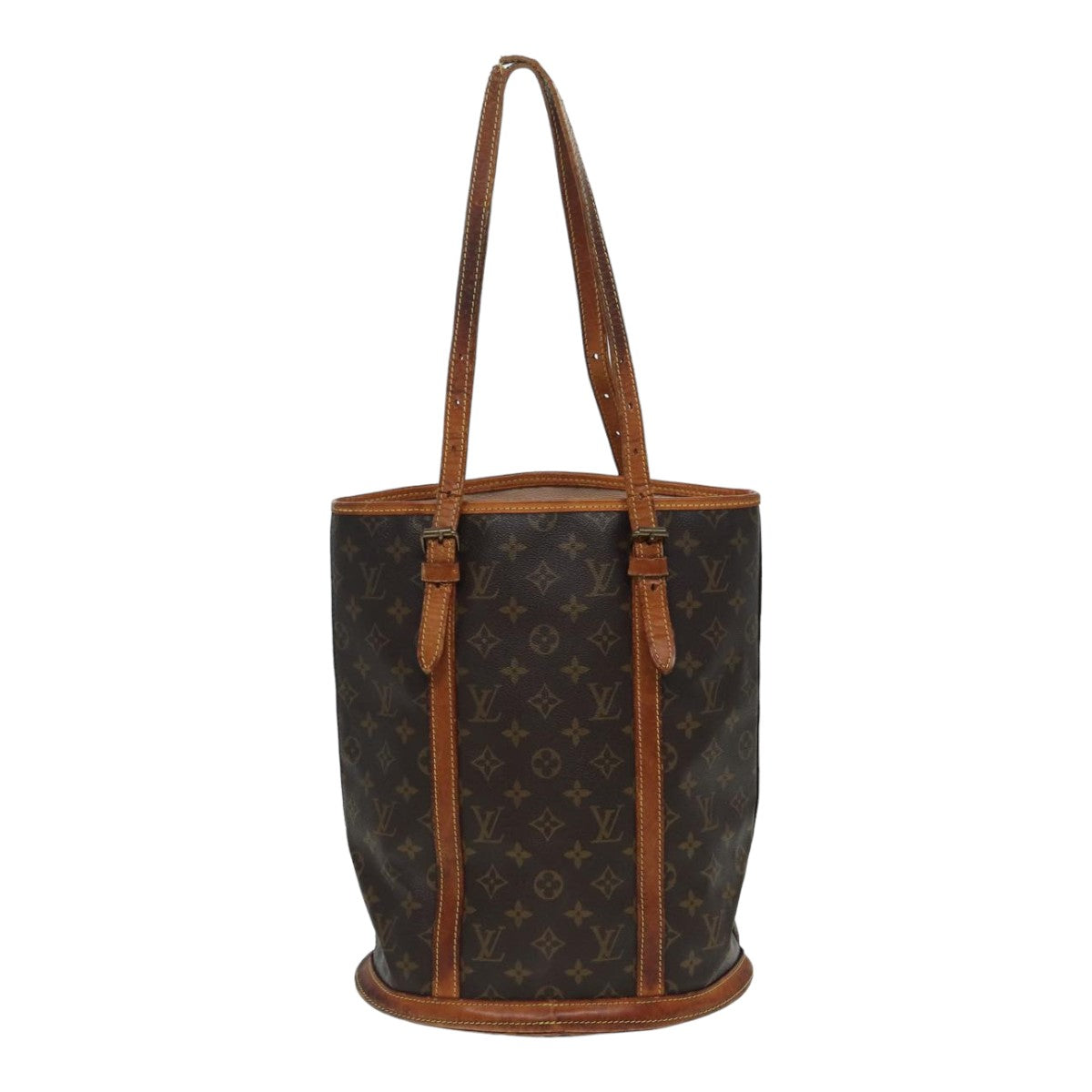 LOUIS VUITTON Monogram Bucket GM Shoulder Bag M42236 LV Auth 79920