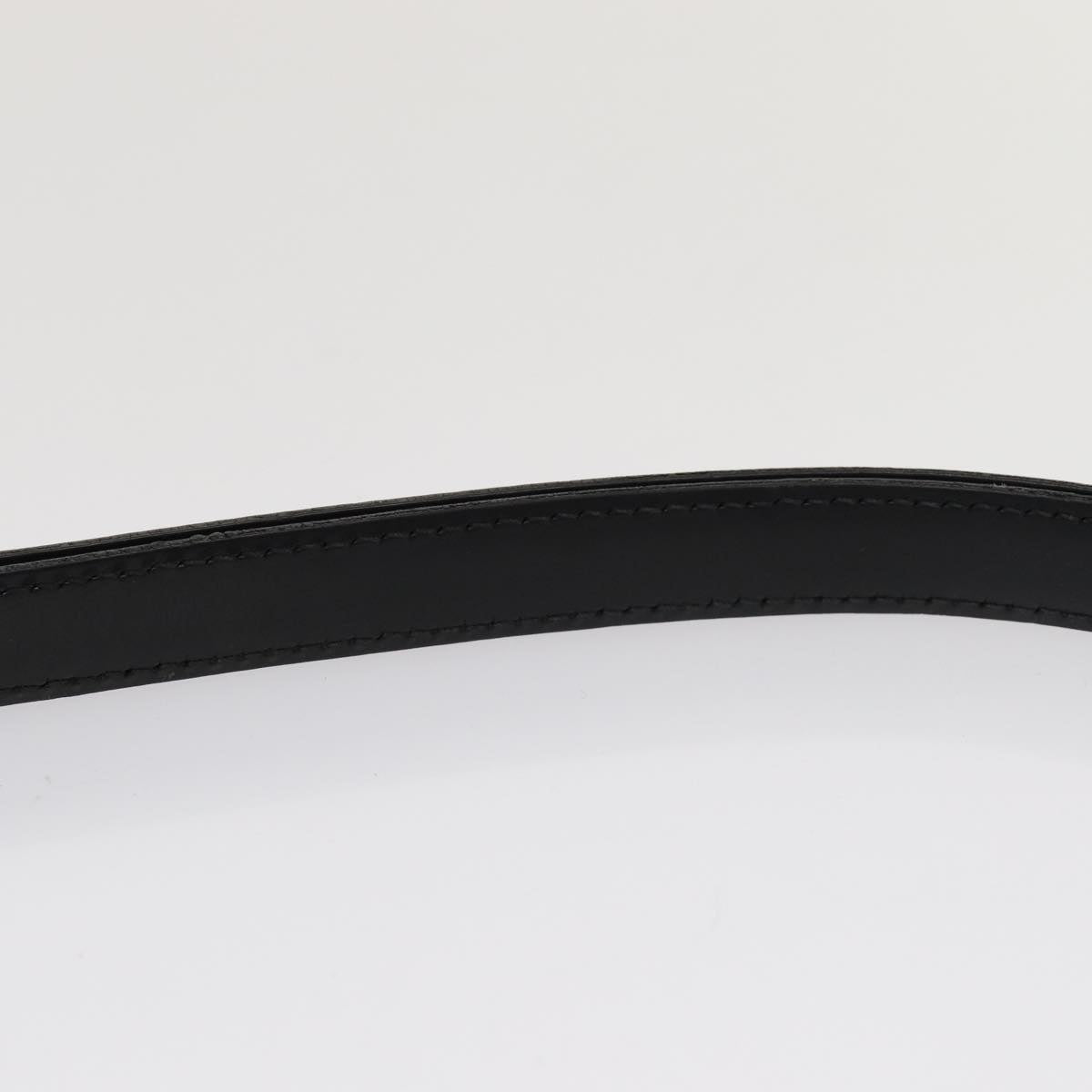 LOUIS VUITTON Epi Bicolor Free Run Shoulder Bag Black Blue M52415 LV Auth 79972