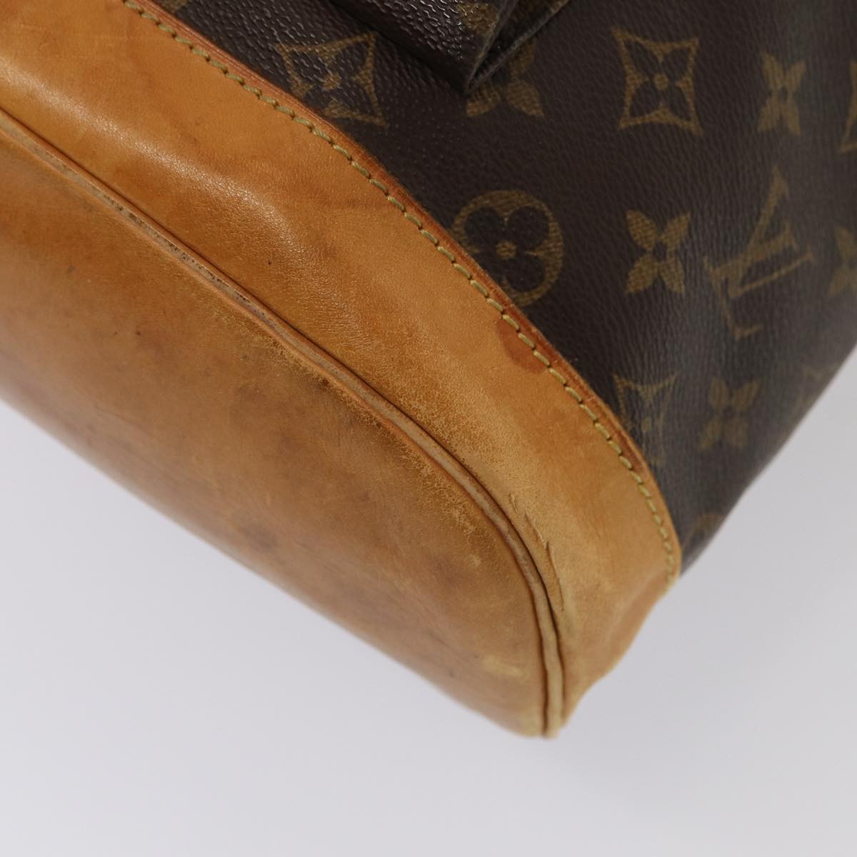 LOUIS VUITTON Monogram Montsouris GM Backpack M51135 LV Auth 80033