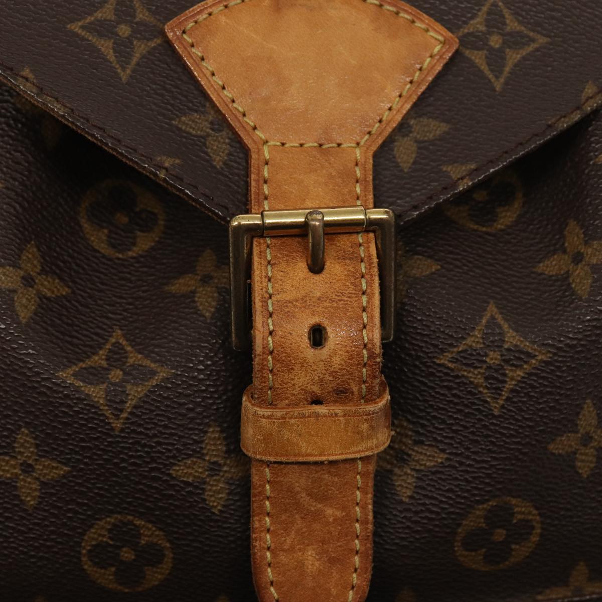 LOUIS VUITTON Monogram Montsouris GM Backpack M51135 LV Auth 80033