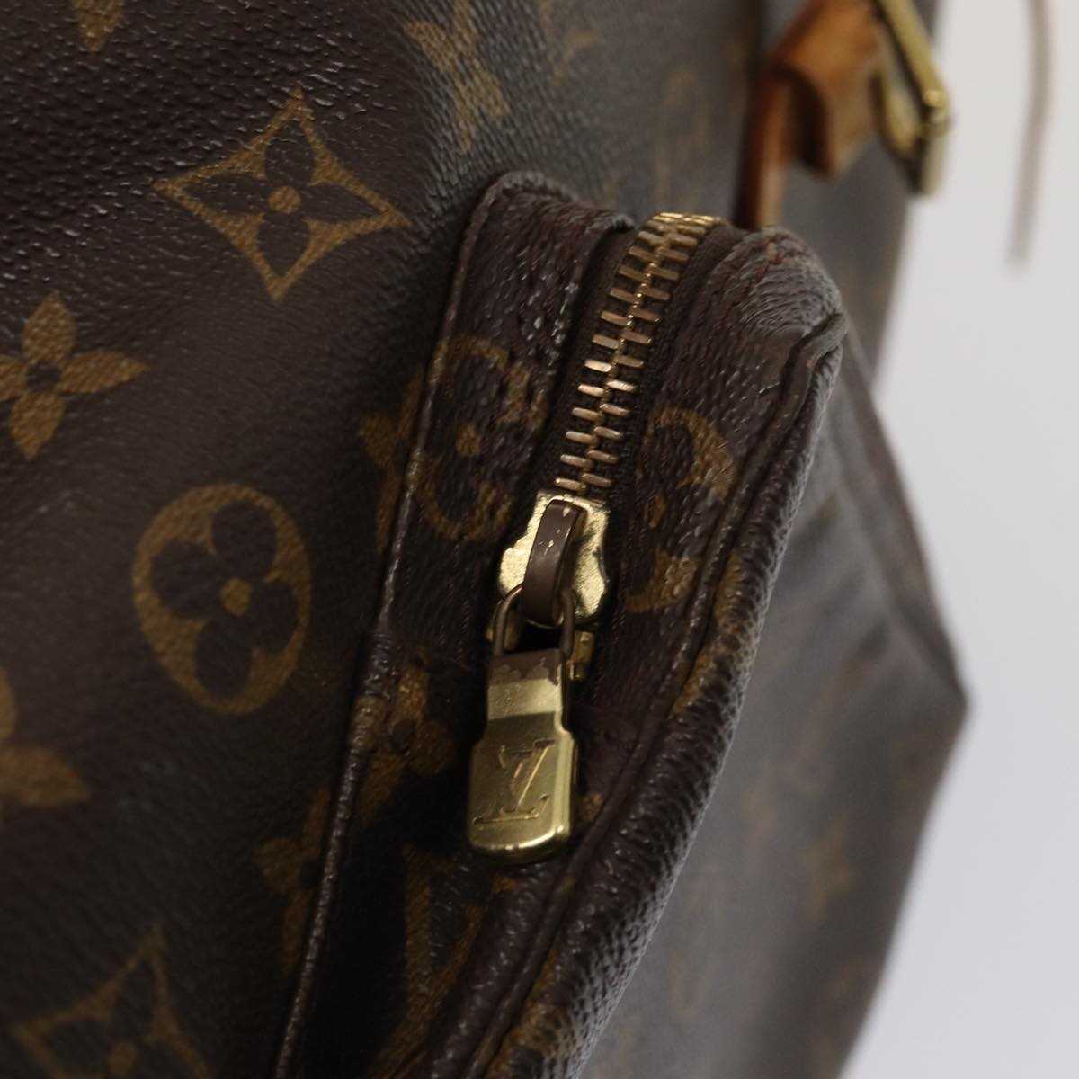 LOUIS VUITTON Monogram Montsouris GM Backpack M51135 LV Auth 80033