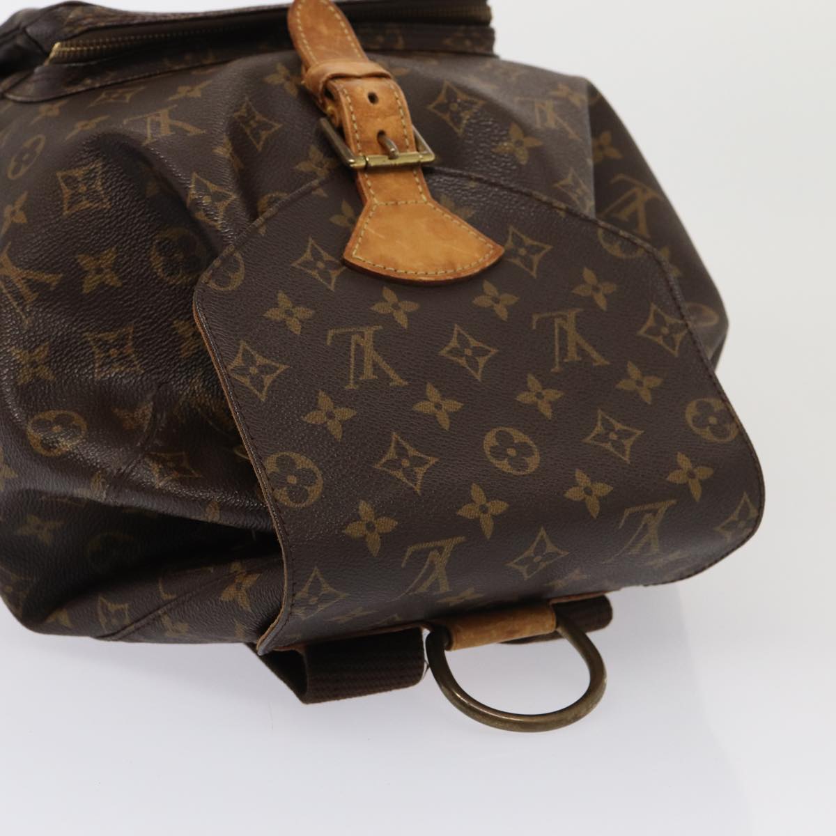 LOUIS VUITTON Monogram Montsouris GM Backpack M51135 LV Auth 80033