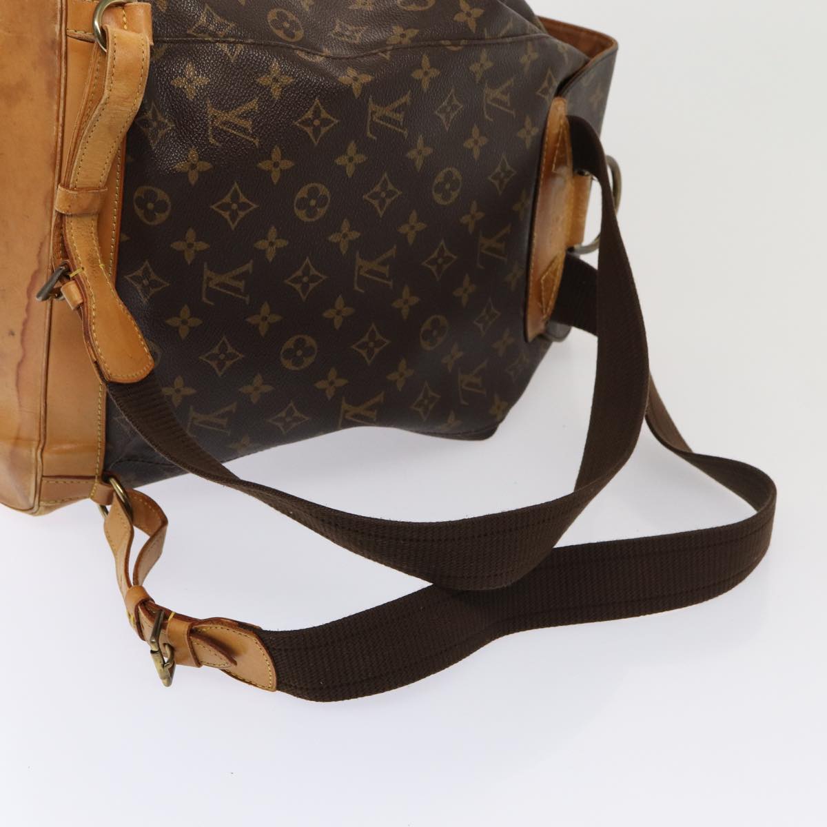 LOUIS VUITTON Monogram Montsouris GM Backpack M51135 LV Auth 80033