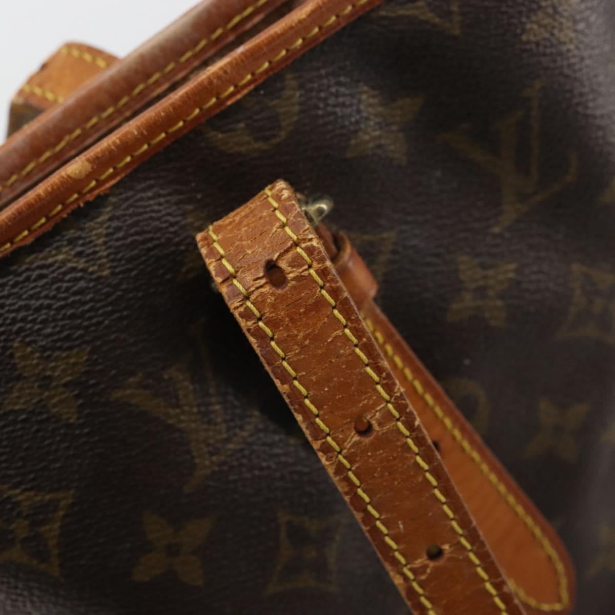 LOUIS VUITTON Monogram Bucket GM Shoulder Bag M42236 LV Auth 80217