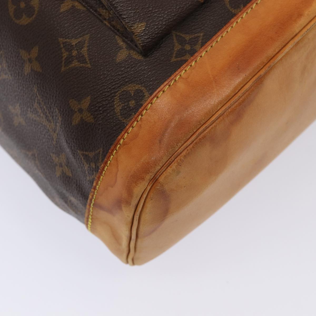 LOUIS VUITTON Monogram Montsouris GM Backpack M51135 LV Auth 80383