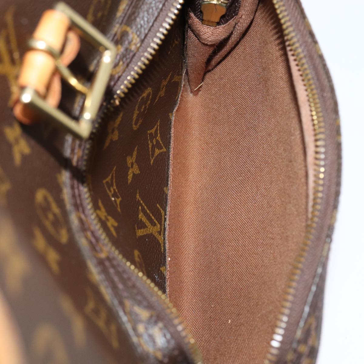 LOUIS VUITTON Monogram Montsouris GM Backpack M51135 LV Auth 80383