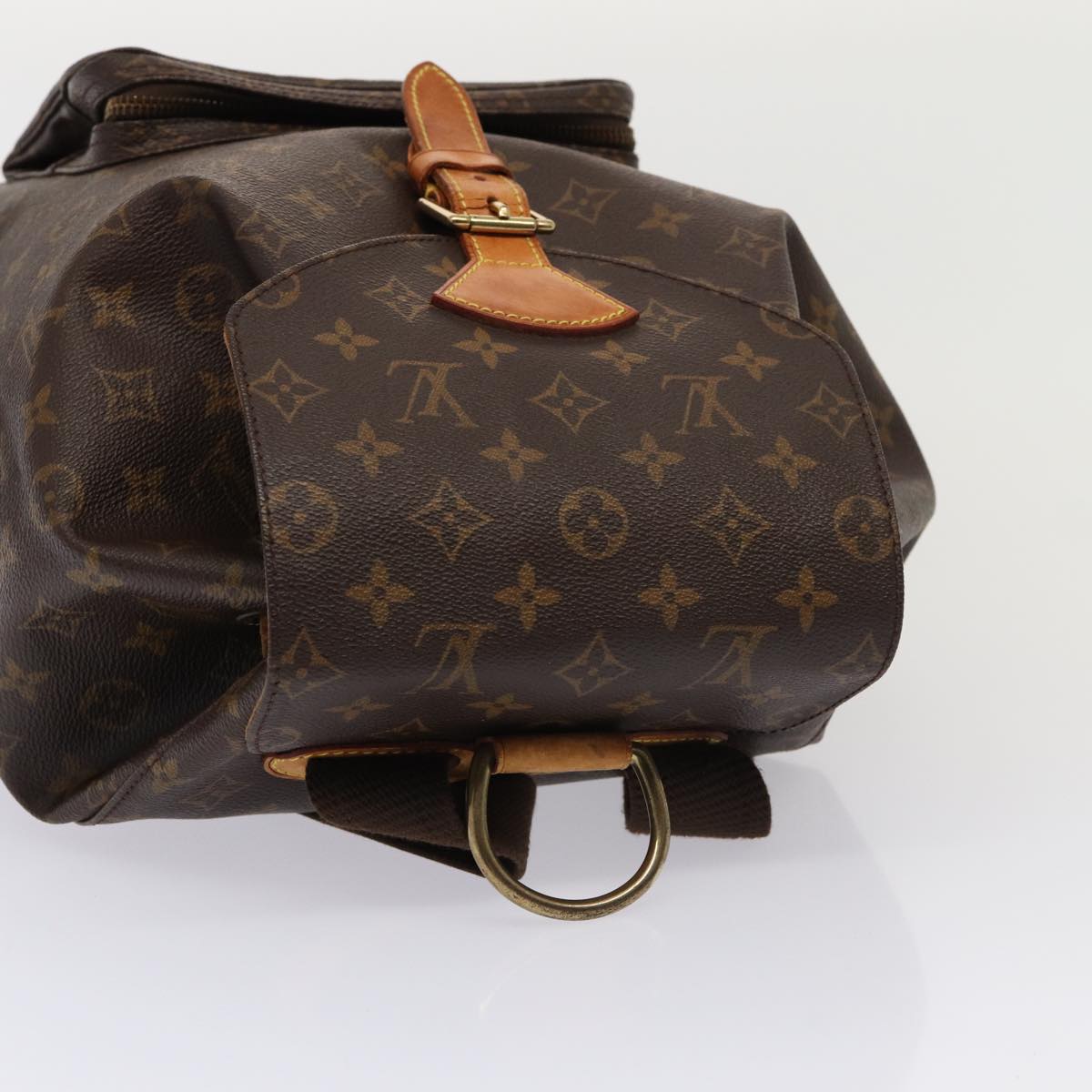 LOUIS VUITTON Monogram Montsouris GM Backpack M51135 LV Auth 80383