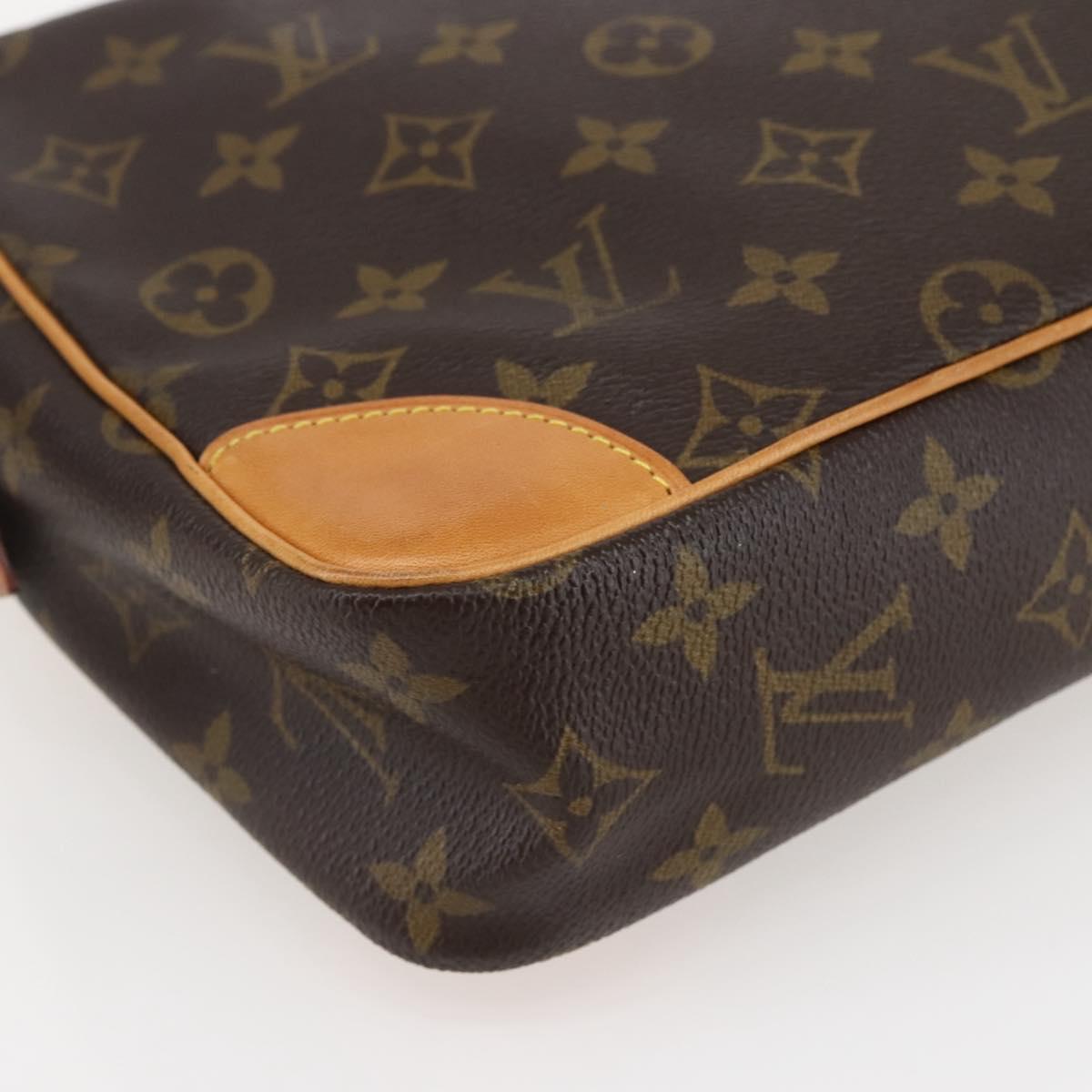 LOUIS VUITTON Monogram Compiegne 28 Clutch Bag M51845 LV Auth 80423