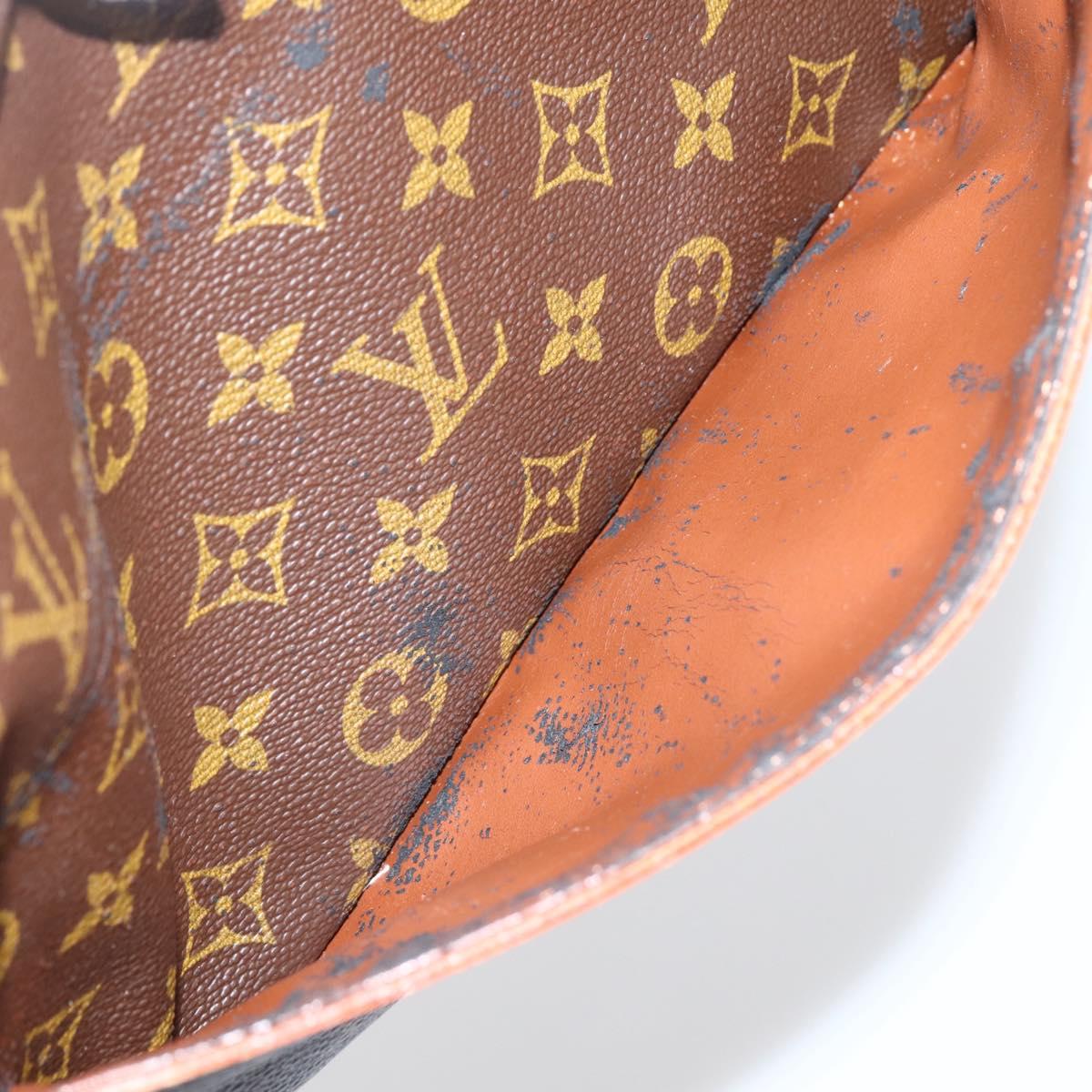 LOUIS VUITTON Monogram Compiegne 28 Clutch Bag M51845 LV Auth 80423