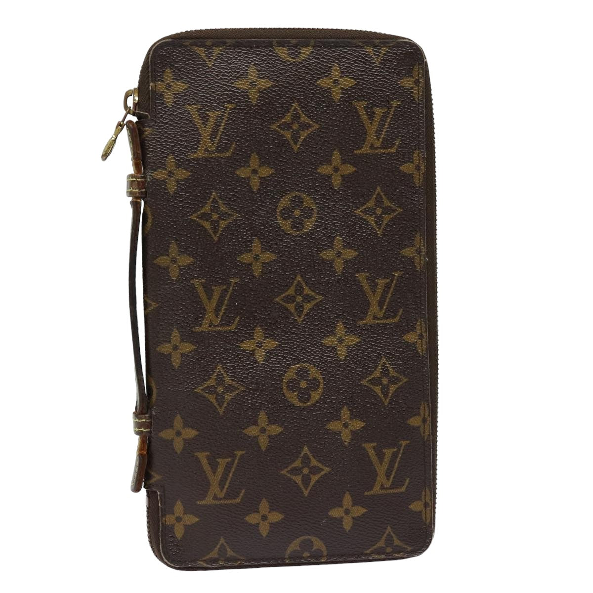 LOUIS VUITTON Monogram Organizer De Voyage Travel Case M60120 LV Auth 80502