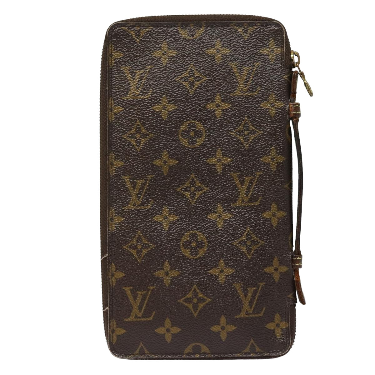 LOUIS VUITTON Monogram Organizer De Voyage Travel Case M60120 LV Auth 80502