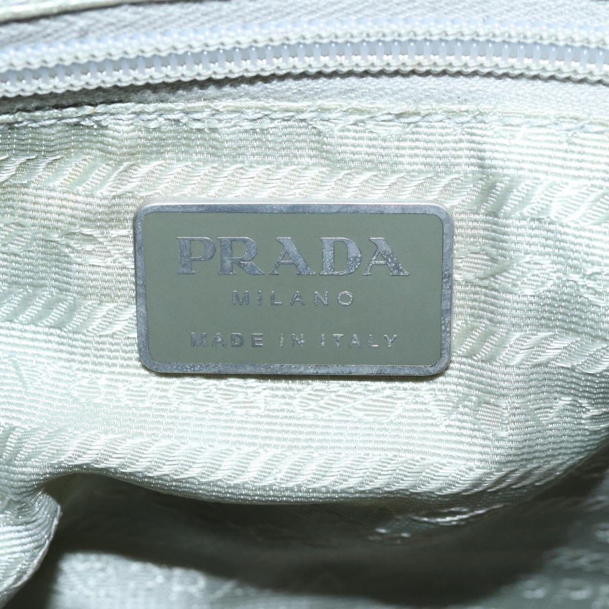 PRADA Backpack Nylon Blue Auth 80578