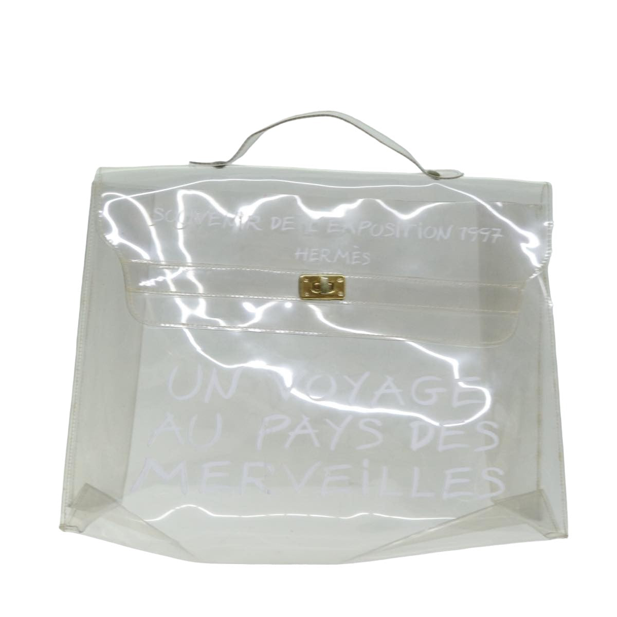 HERMES Vinyl Kelly  Vinyl Clear Auth 80610