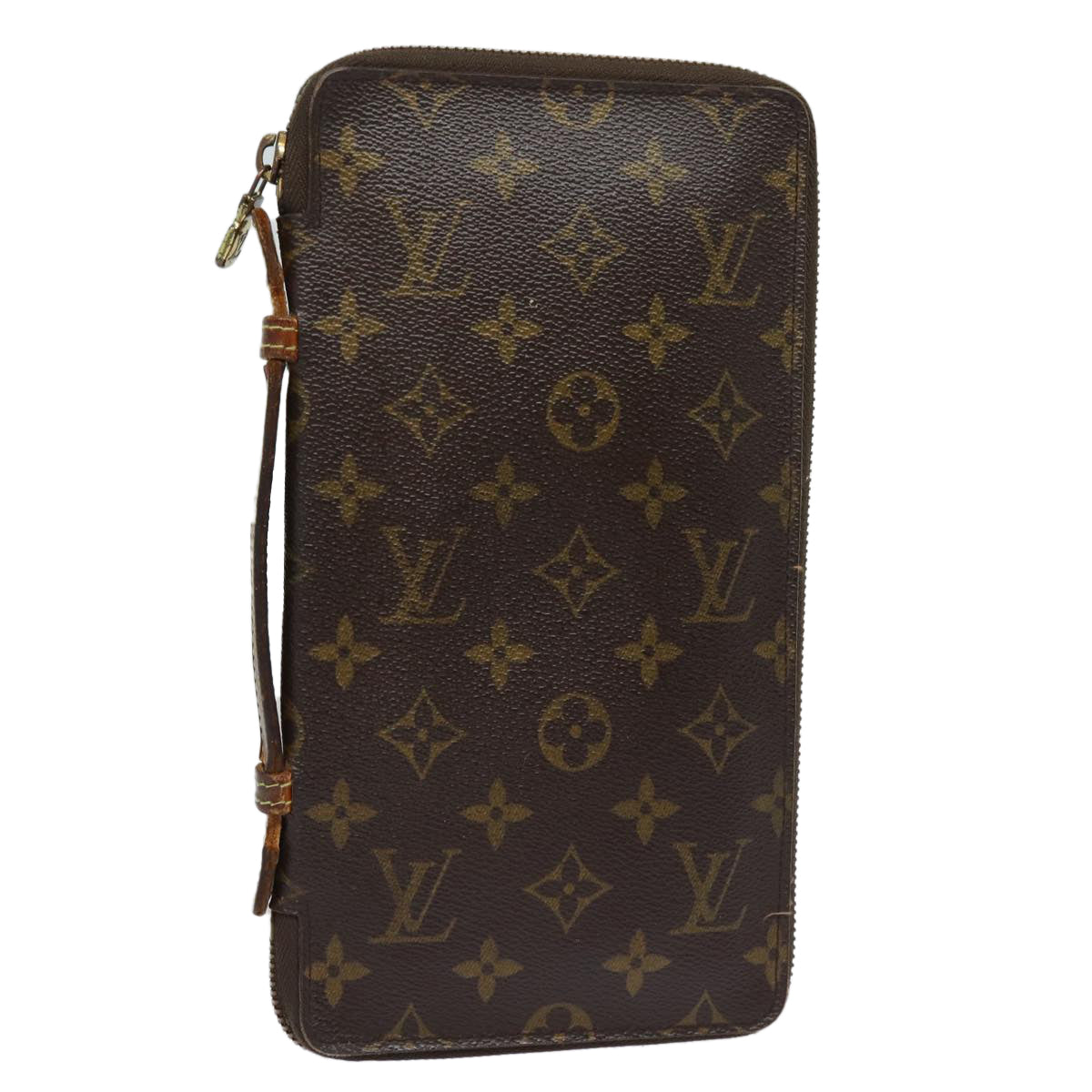 LOUIS VUITTON Monogram Organizer De Voyage Travel Case M60120 LV Auth 80631