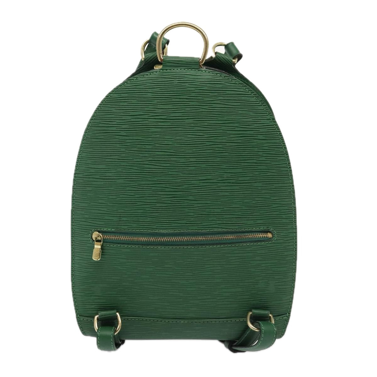 LOUIS VUITTON Epi Mabillon Backpack Green M52234 LV Auth 80707