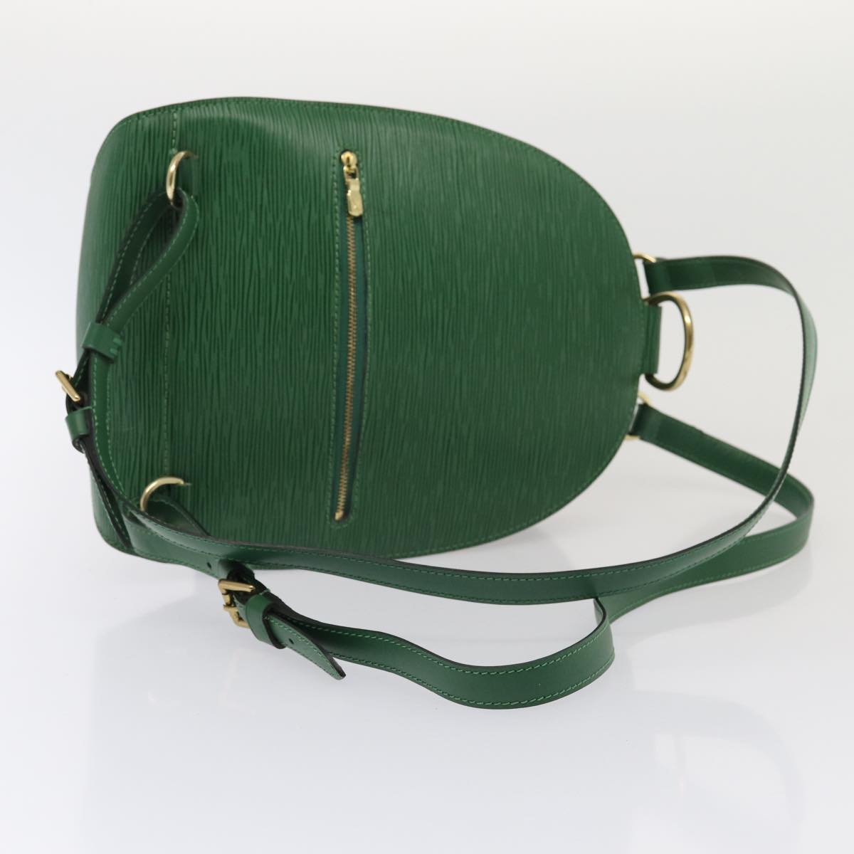 LOUIS VUITTON Epi Mabillon Backpack Green M52234 LV Auth 80707