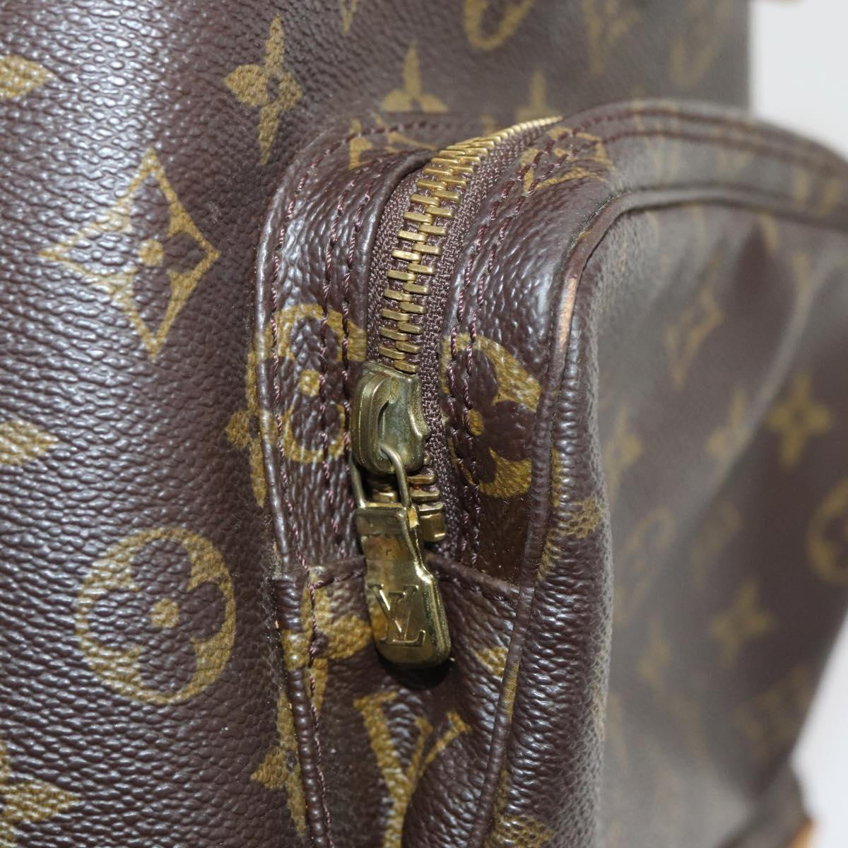 LOUIS VUITTON Monogram Montsouris GM Backpack M51135 LV Auth 80775