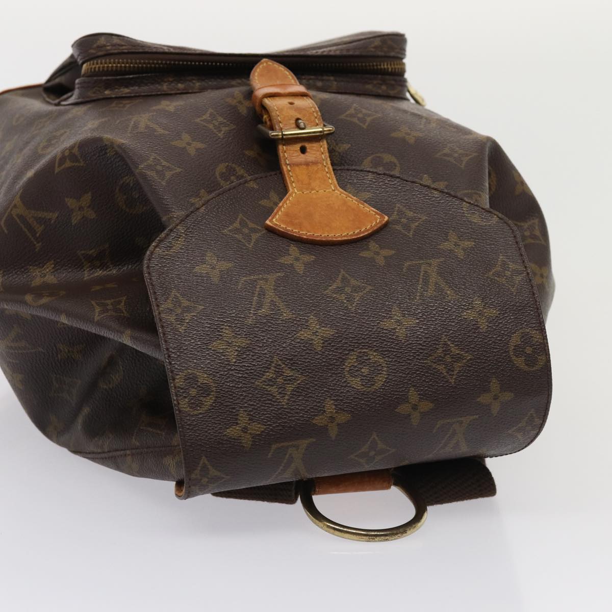 LOUIS VUITTON Monogram Montsouris GM Backpack M51135 LV Auth 80775