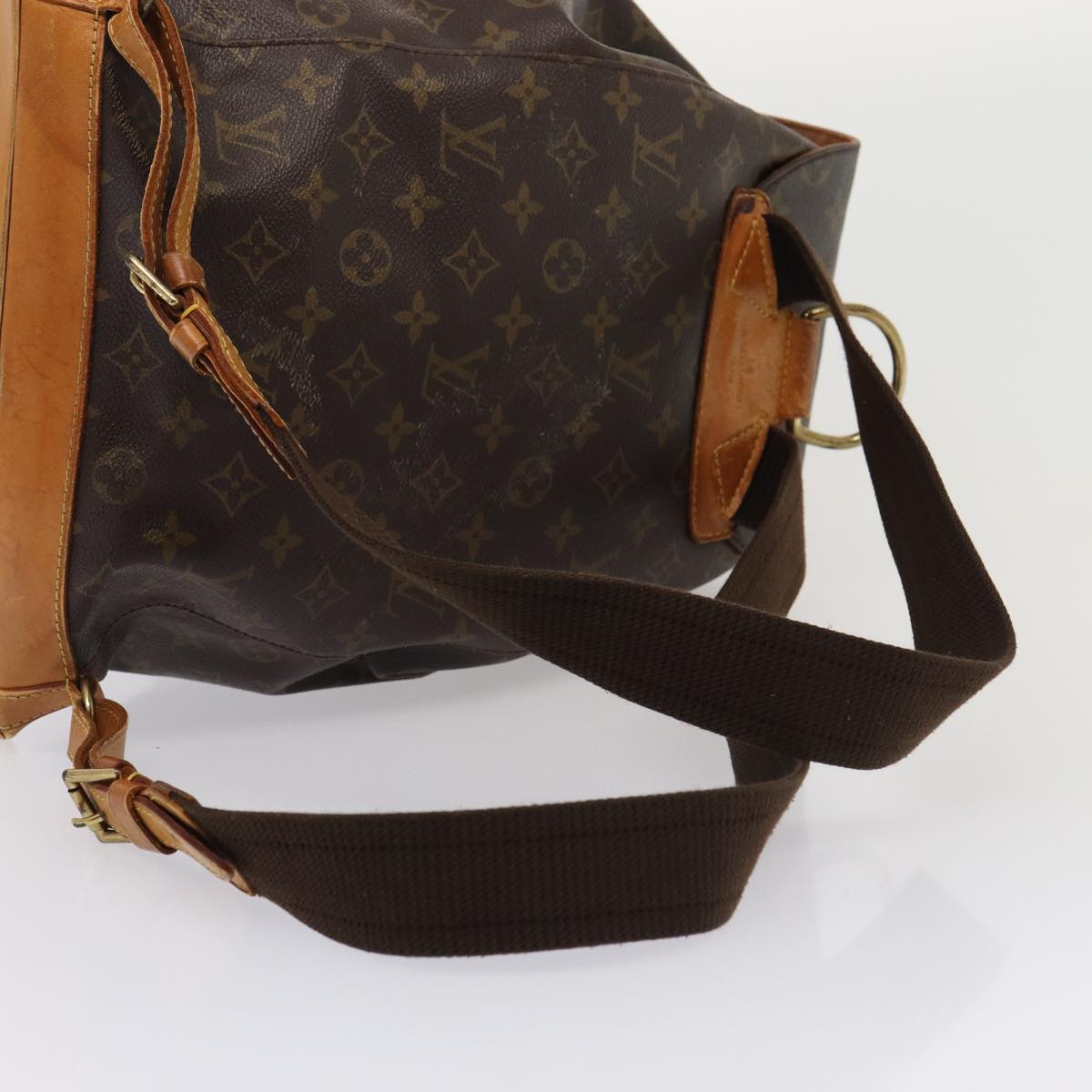 LOUIS VUITTON Monogram Montsouris GM Backpack M51135 LV Auth 80775