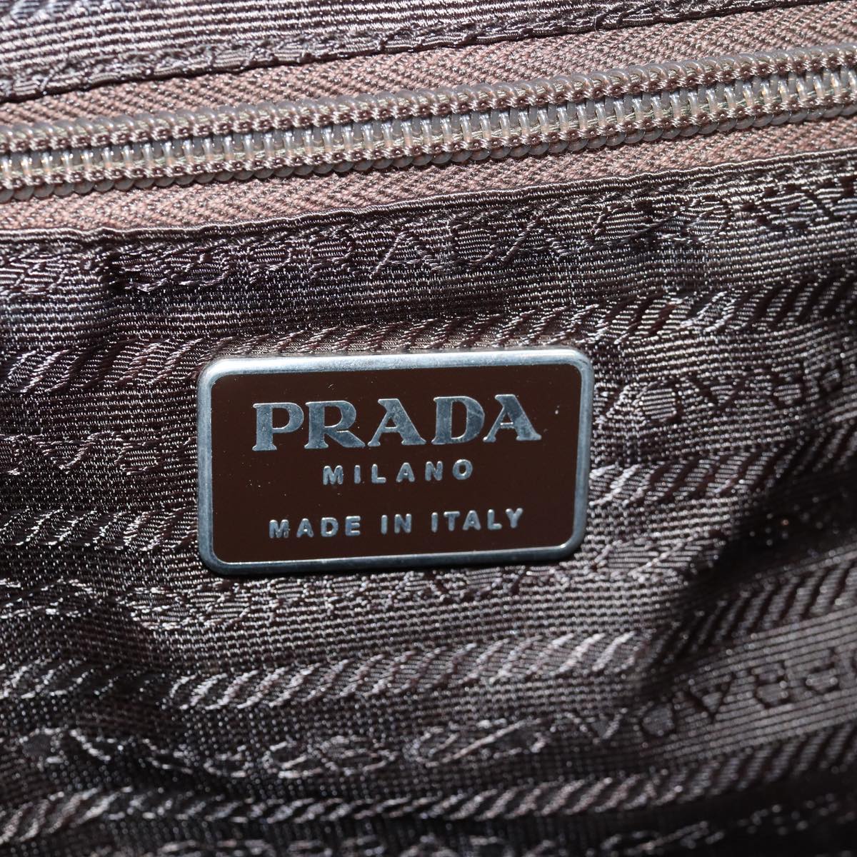 PRADA Backpack Nylon Khaki Auth 80870