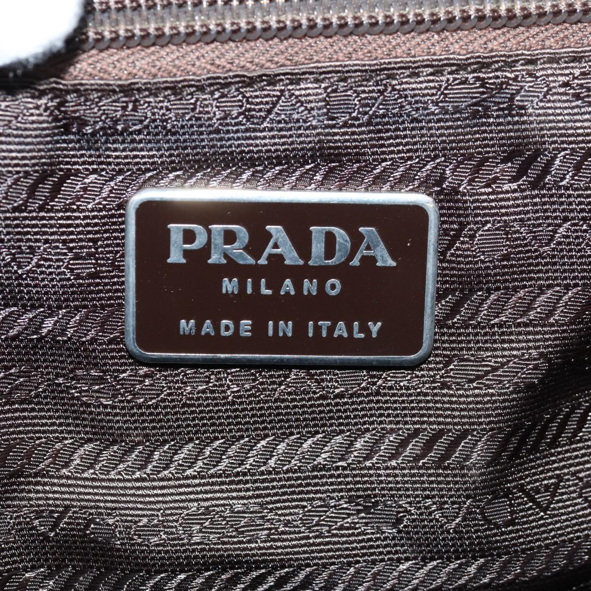 PRADA Backpack Nylon Khaki Auth 80870