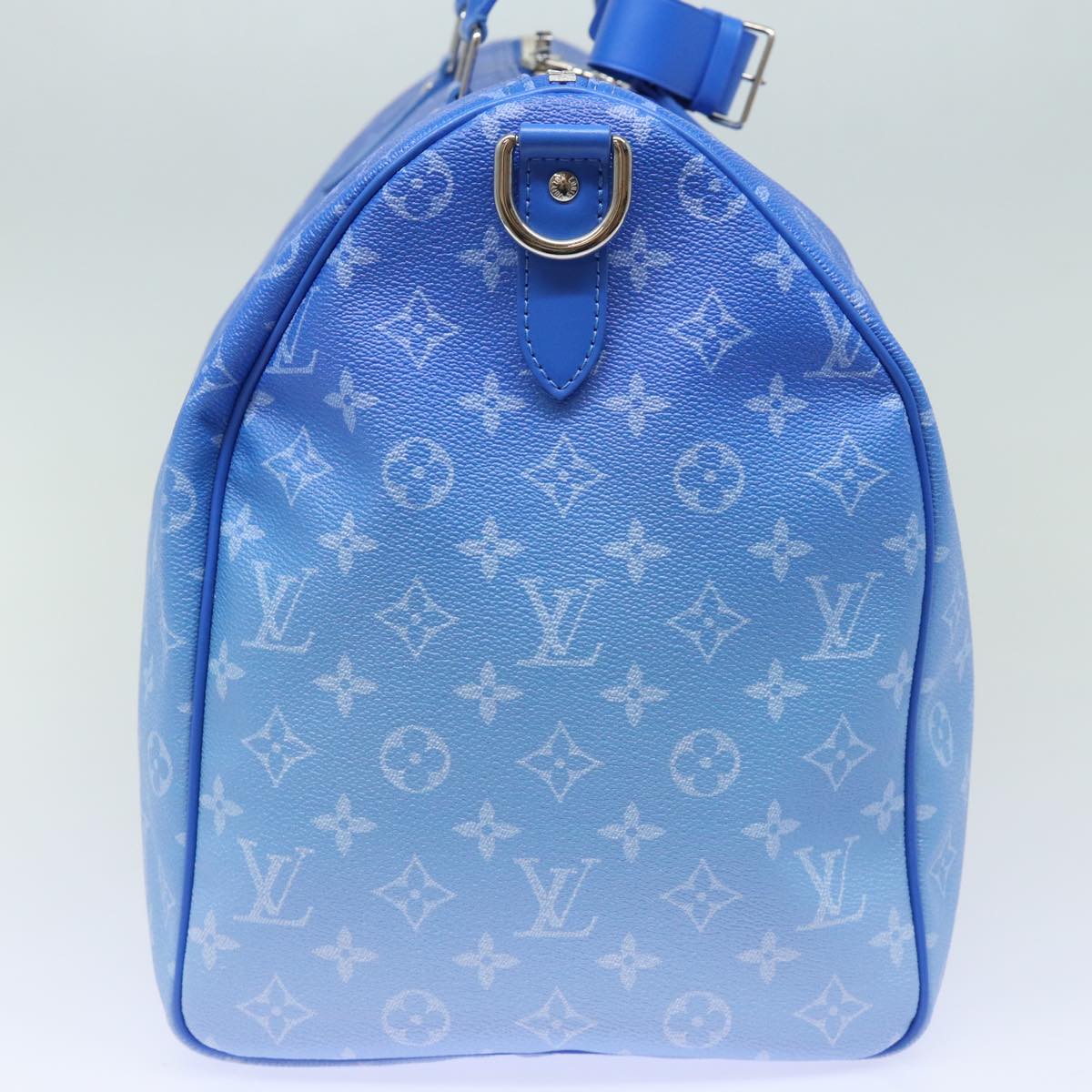 LOUIS VUITTON Monogram Clouds Keepall Bandouliere 50 Bag M45428 LV Auth 80910SAV