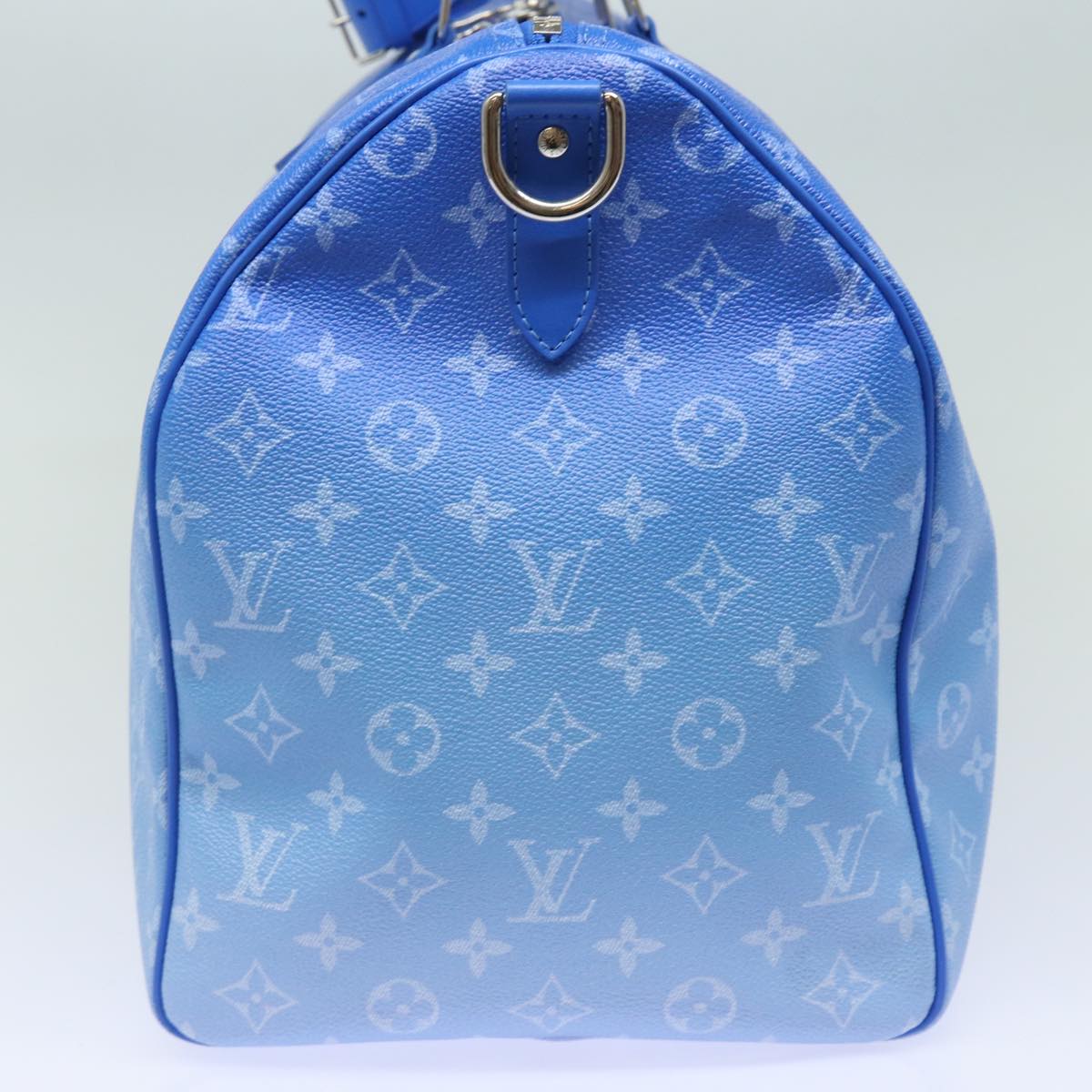 LOUIS VUITTON Monogram Clouds Keepall Bandouliere 50 Bag M45428 LV Auth 80910SAV