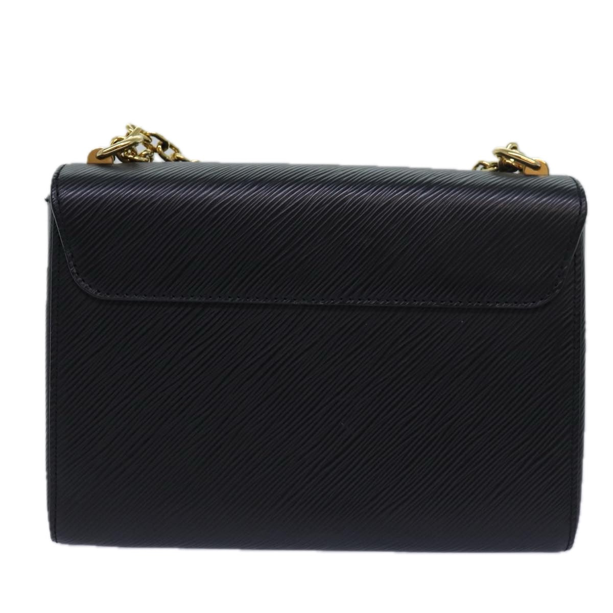 LOUIS VUITTON Epi Twist MM Shoulder Bag Black M21113 LV Auth 80968A