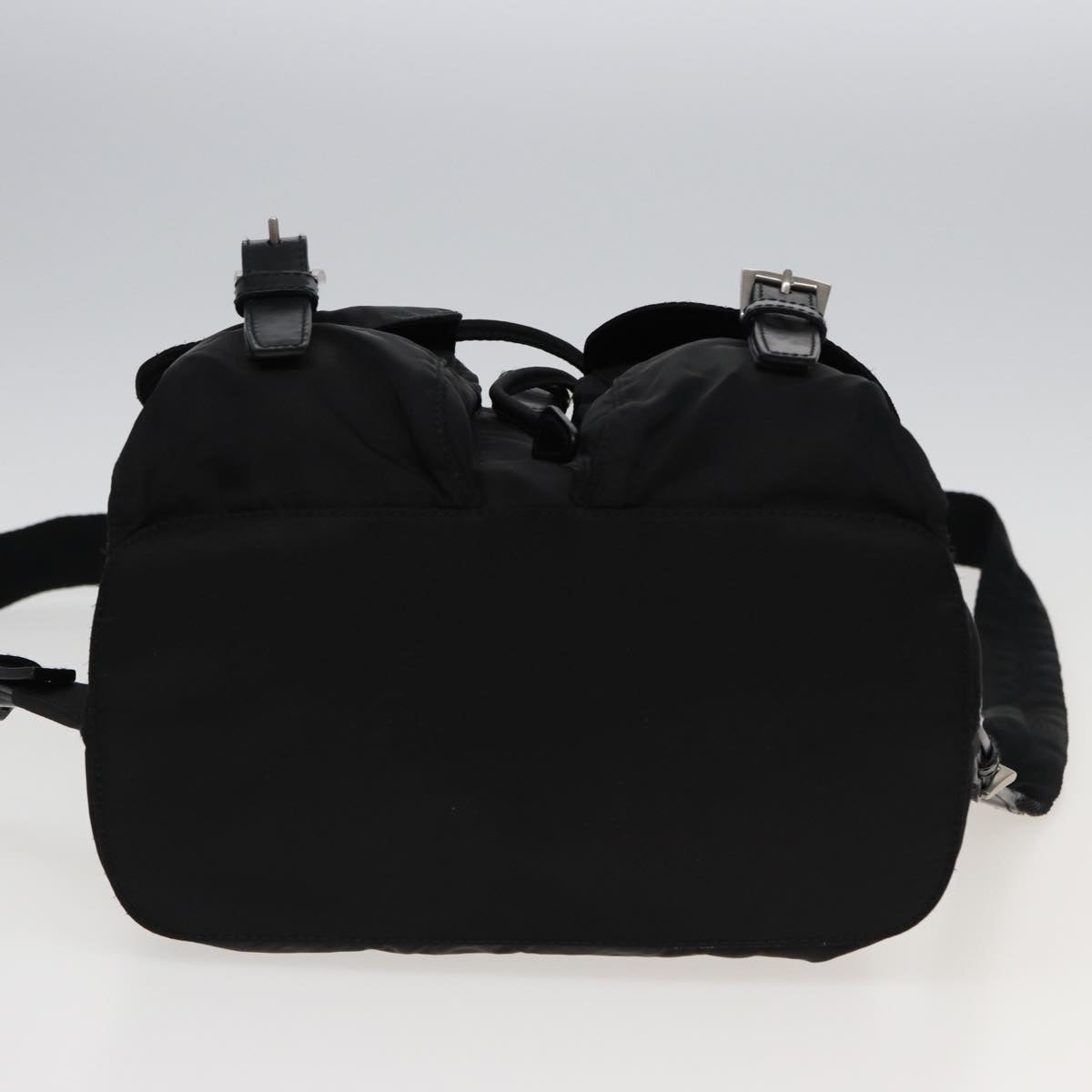 PRADA Backpack Nylon Black Auth 80970