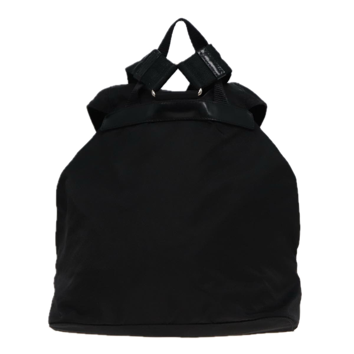 PRADA Backpack Nylon Black Auth 80970