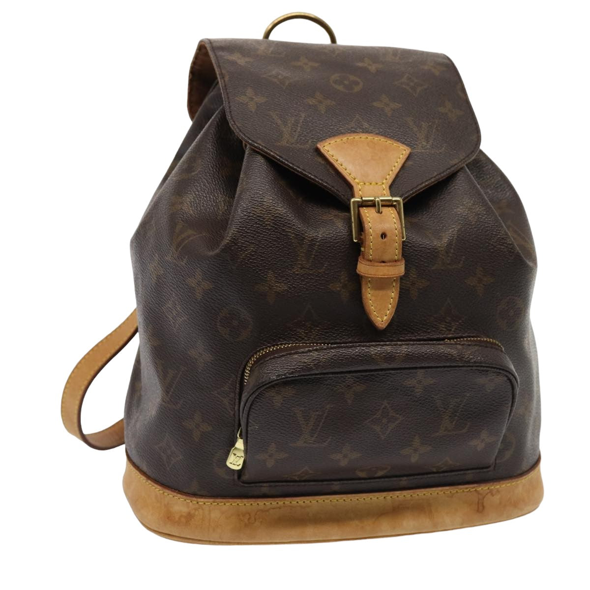 LOUIS VUITTON Monogram Montsouris MM Backpack M51136 LV Auth 81112