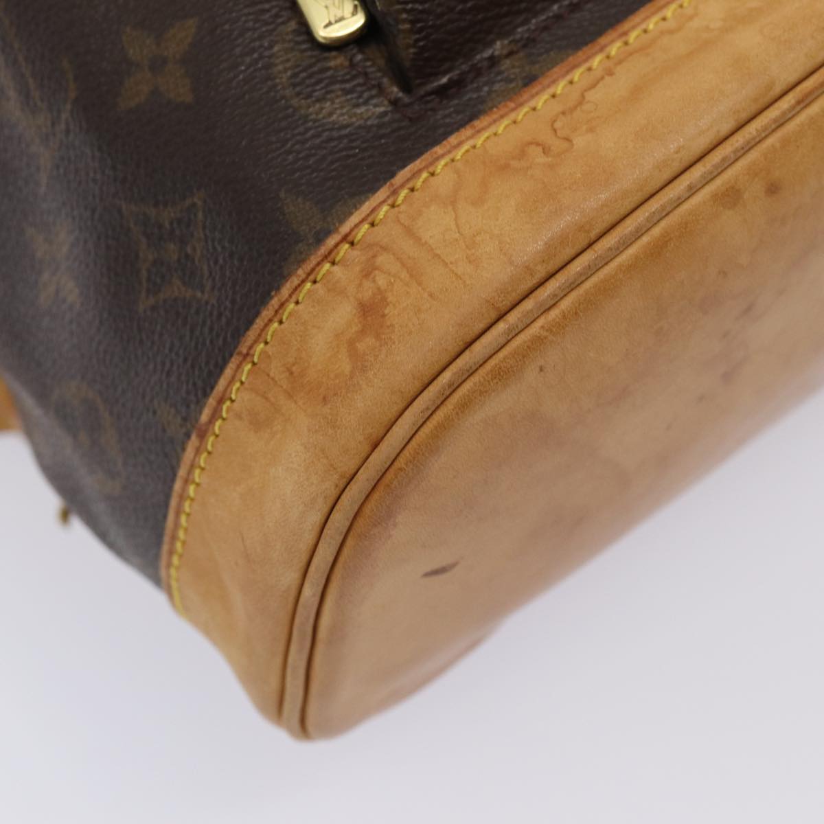 LOUIS VUITTON Monogram Montsouris MM Backpack M51136 LV Auth 81112