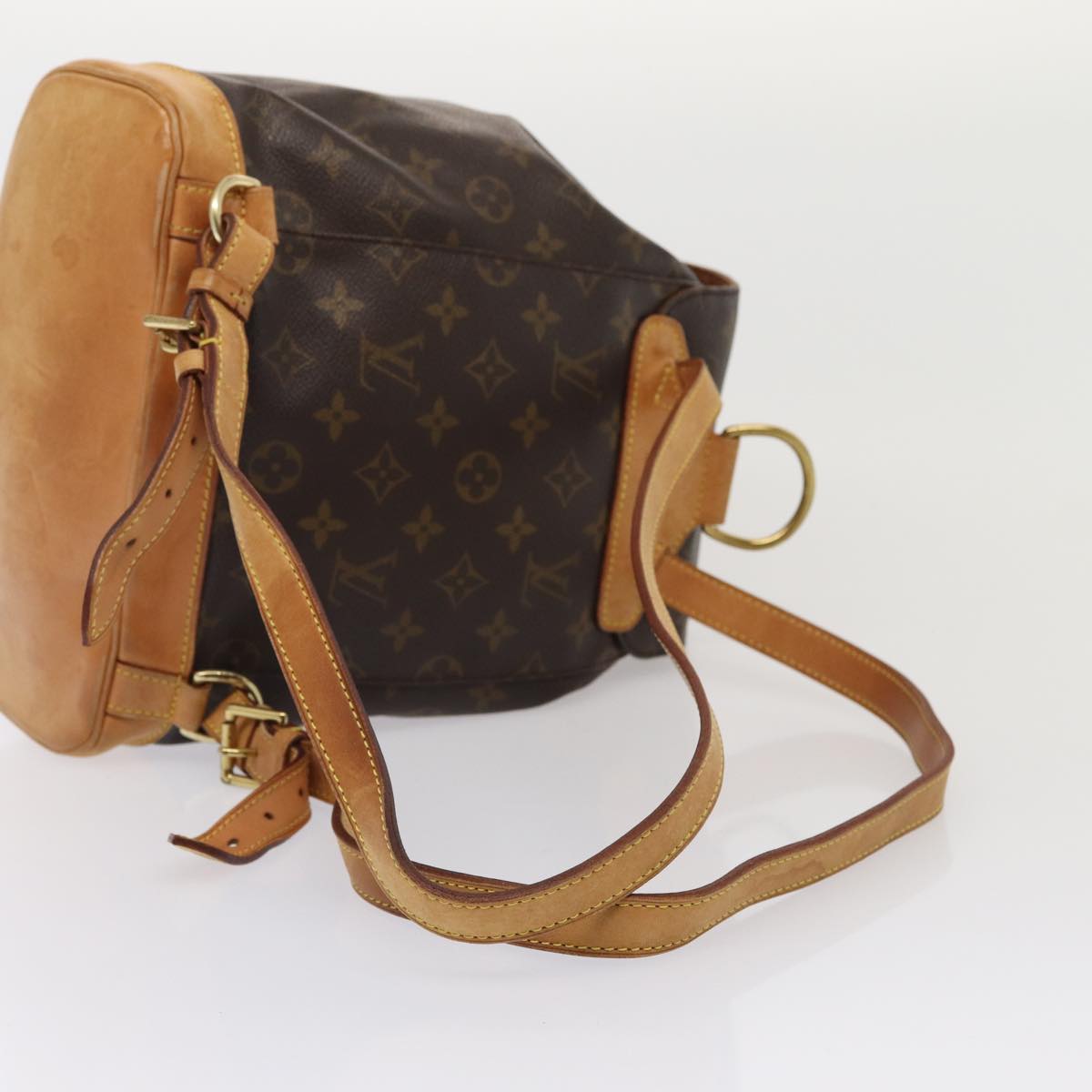 LOUIS VUITTON Monogram Montsouris MM Backpack M51136 LV Auth 81112