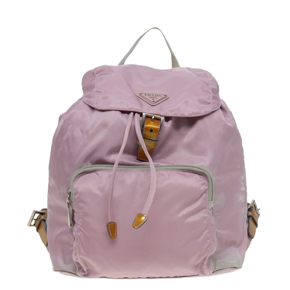 PRADA Backpack Nylon Pink Auth 81180