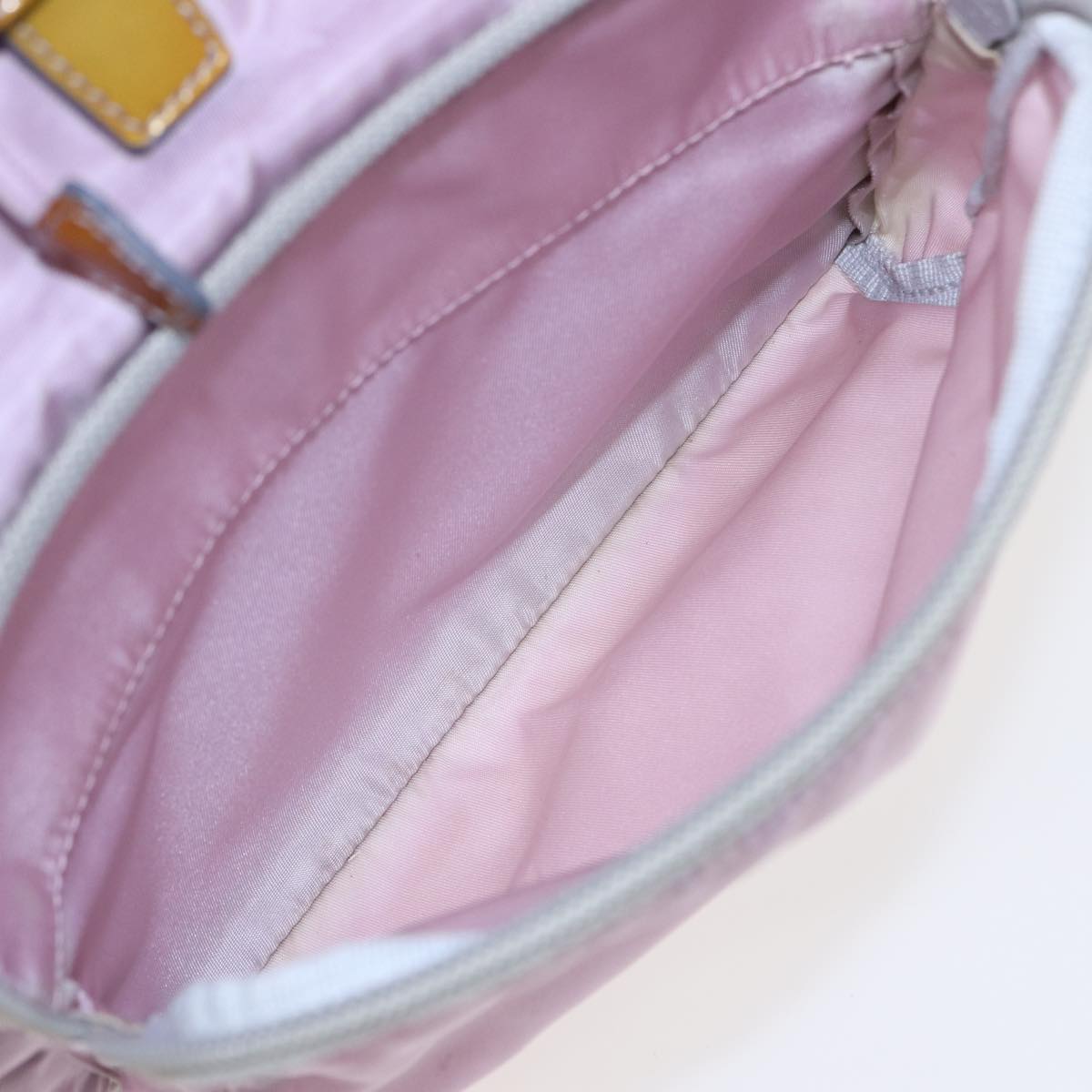 PRADA Backpack Nylon Pink Auth 81180