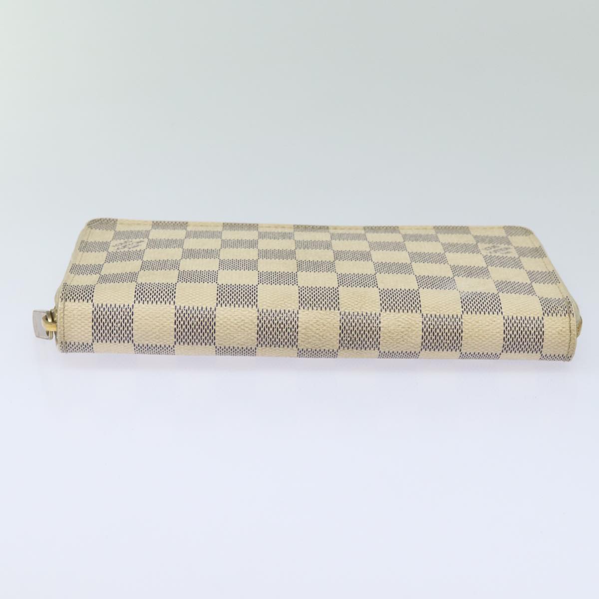 LOUIS VUITTON Damier Azur Zippy Organizer Long Wallet N60012 LV Auth 81220