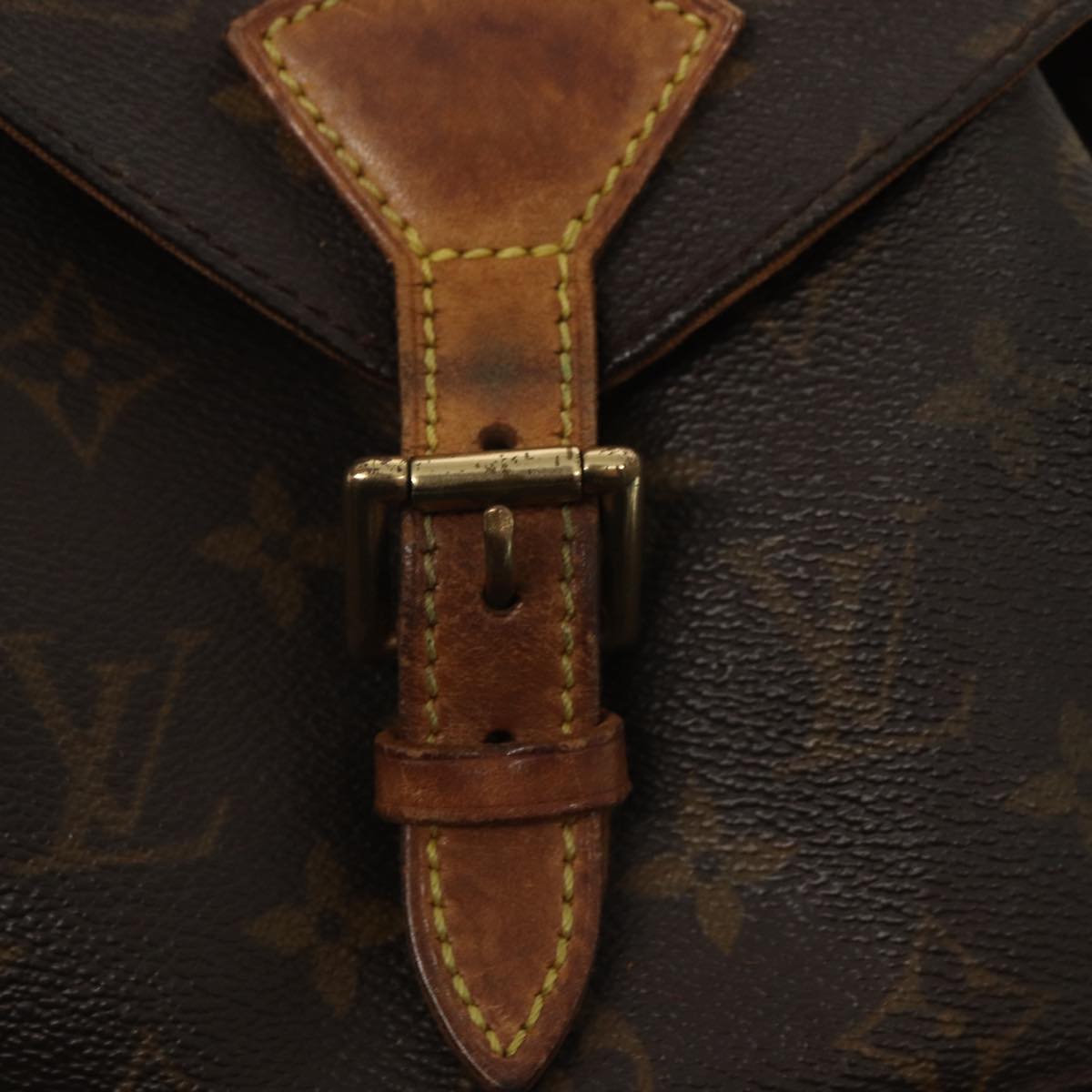 LOUIS VUITTON Monogram Montsouris MM Backpack M51136 LV Auth 81283