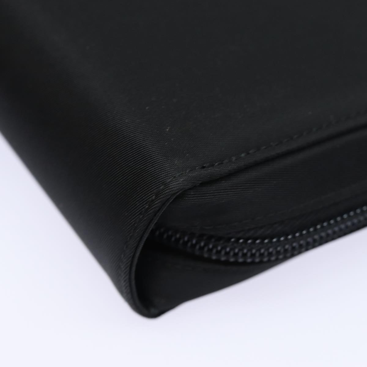 PRADA MiniDisc Case Nylon Black Auth 81379V