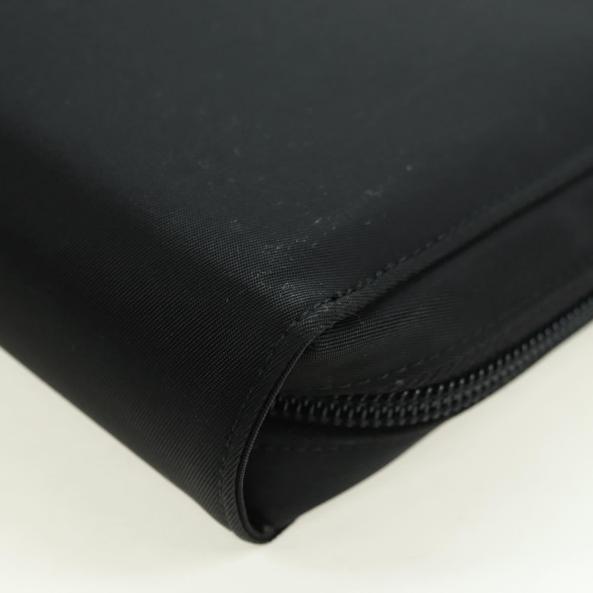 PRADA Mini Disc Case Nylon Black Auth 81379