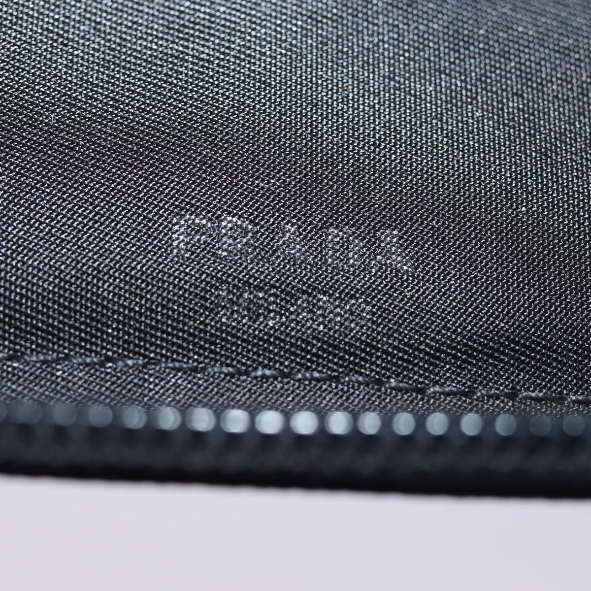 PRADA MiniDisc Case Nylon Black Auth 81379V