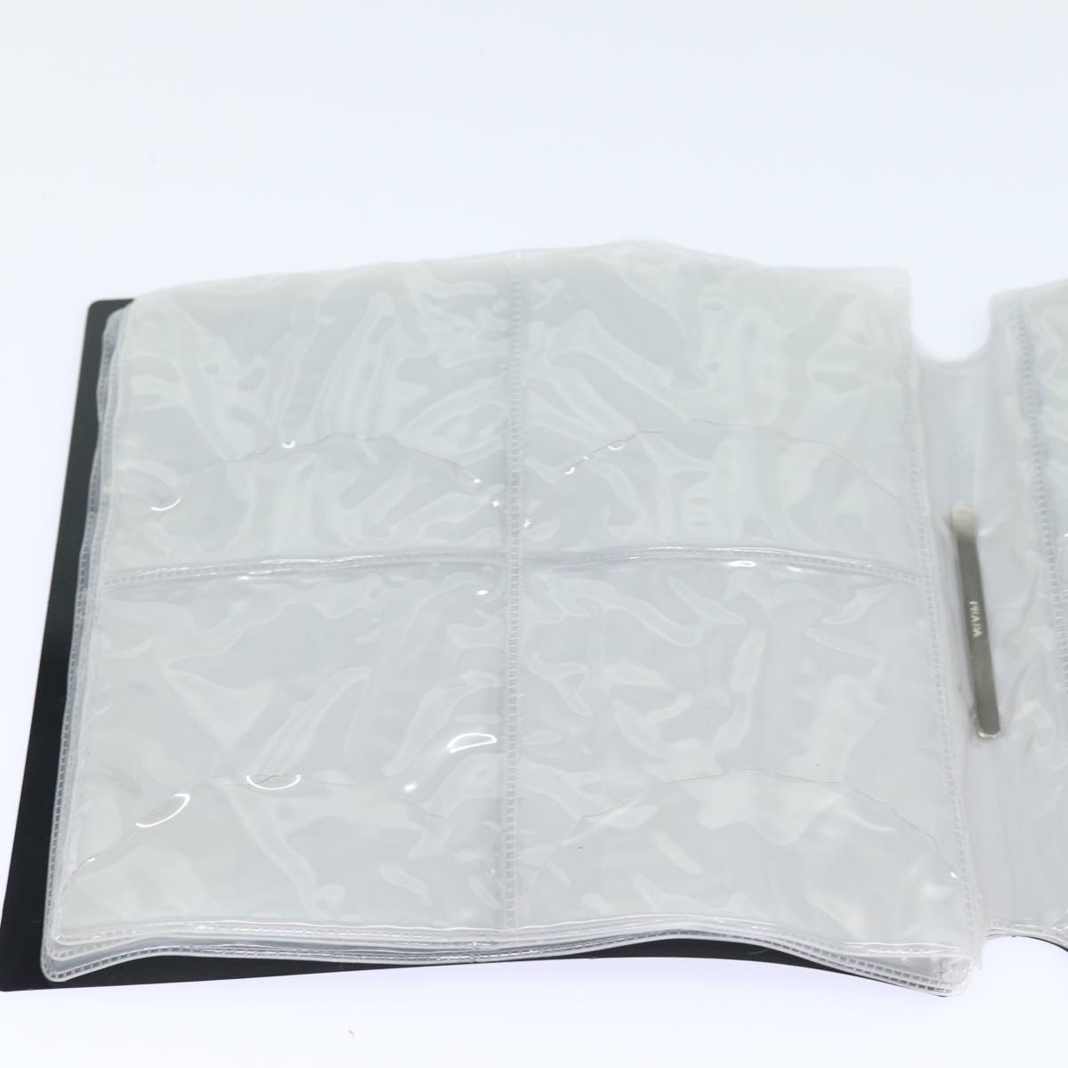 PRADA MiniDisc Case Nylon Black Auth 81379V