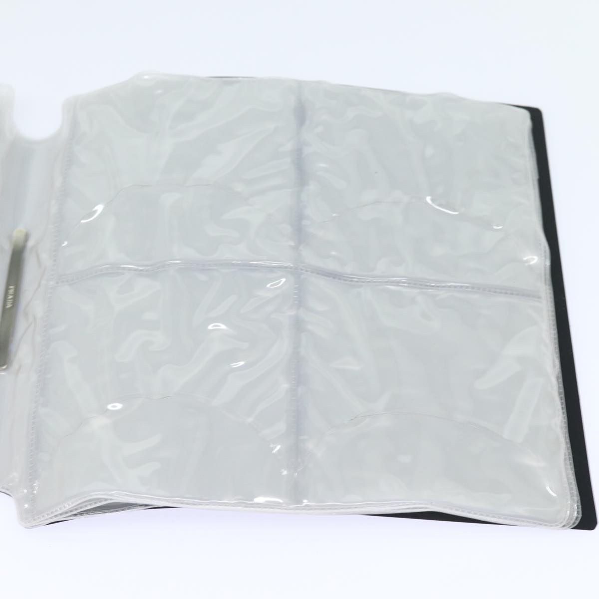 PRADA MiniDisc Case Nylon Black Auth 81379V