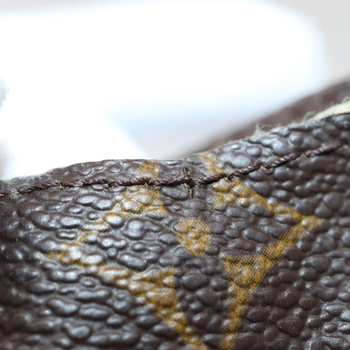 LOUIS VUITTON Monogram Bucket PM Pouch Accessory Pouch LV Auth 81384