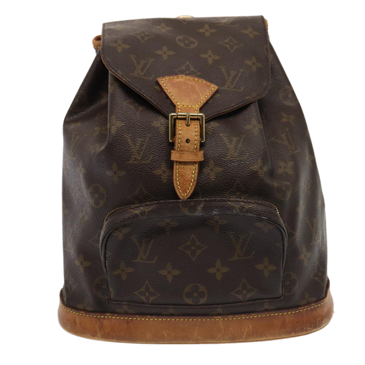 LOUIS VUITTON Monogram Montsouris MM Backpack M51136 LV Auth 81503