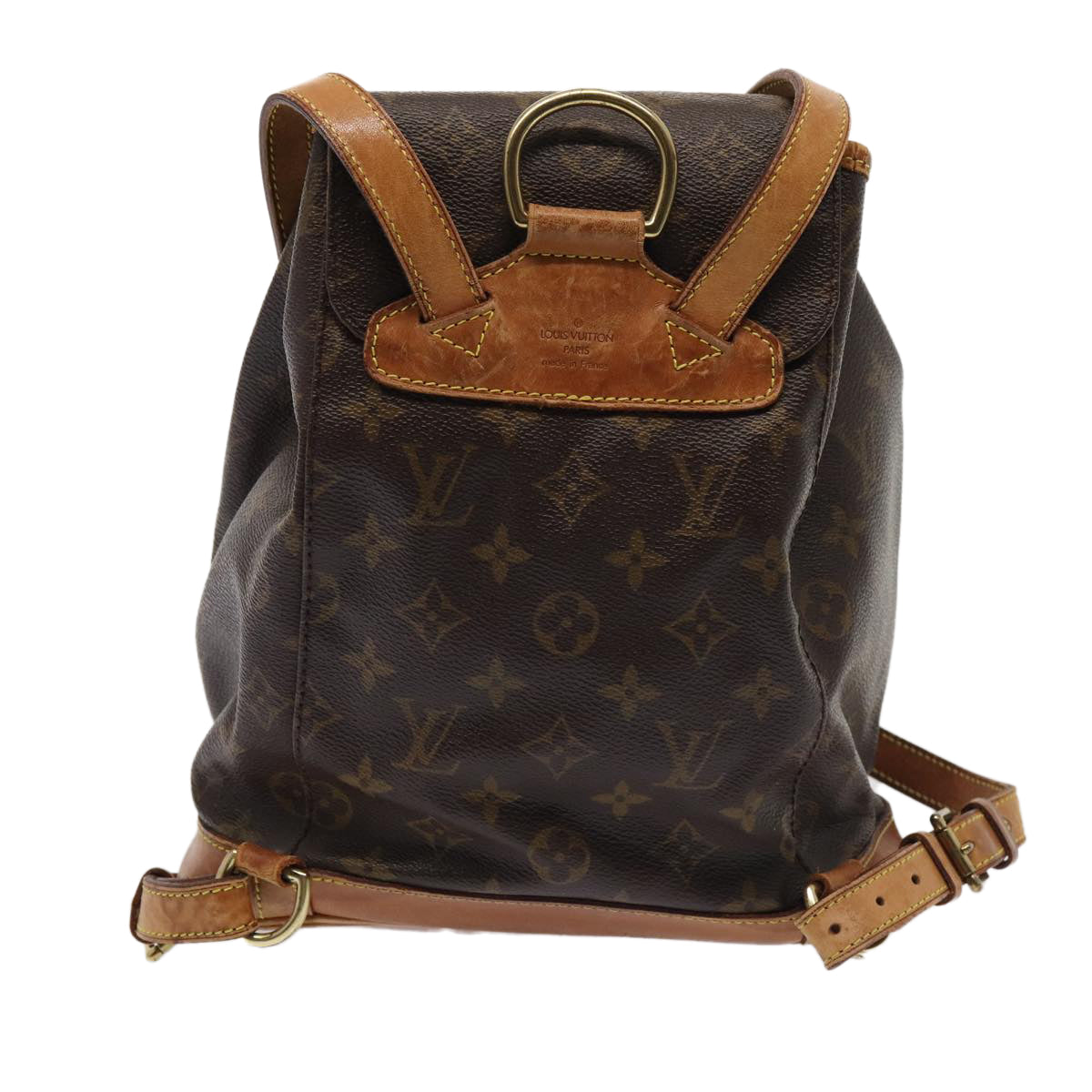 LOUIS VUITTON Monogram Montsouris MM Backpack M51136 LV Auth 81503